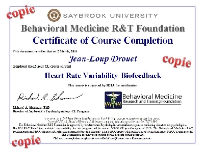 certificat BFB HRV